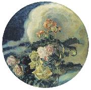 Mikhail Vrubel Yellow Roses, France oil painting artist